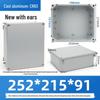 Outdoor Waterproof Die-Cast Aluminum Junction Box with Sealed Push Button Switch