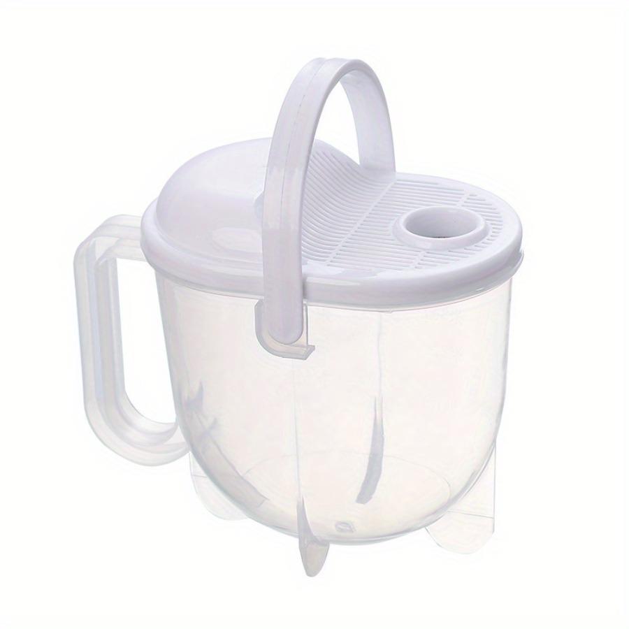 Fast Rice Washing Machine, Grain Cleaning Strainer, Rice Sieve Filter Basket, Kitchen Gadget, Easy To Use and Clean