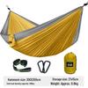 Outdoor Camping Parachute Nylon Double Hammock - Oversized and Colorful
