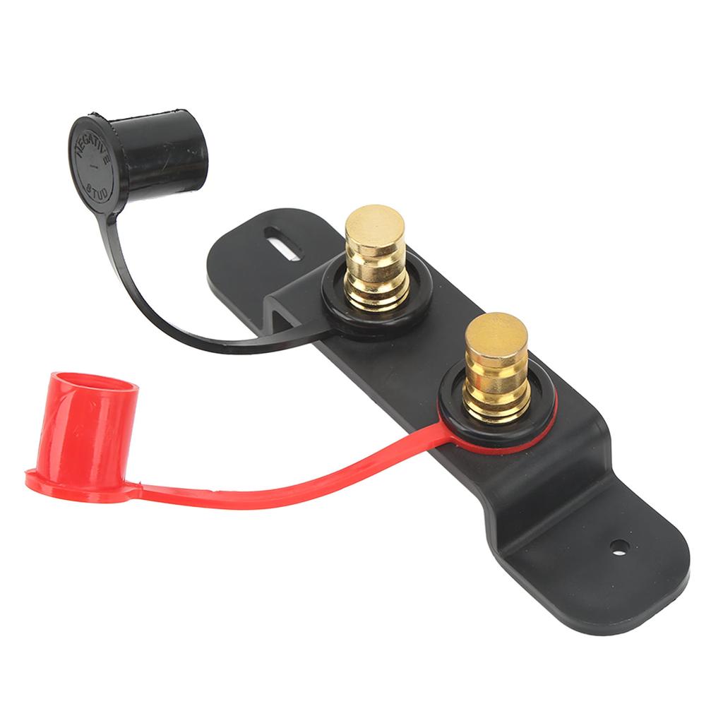 Remote Battery Jumper Terminals Charging Posts with 4 Gauge Cable for UTV ATV Car Truck RV Tractor Boat