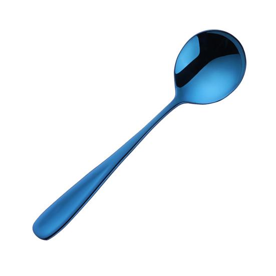 

Ложка для супа, красочная термостойкая пищевая модная портативная антипригарная кухонная утварь для ужина