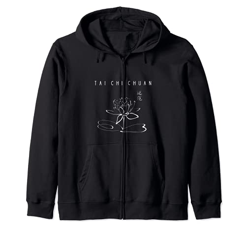 Tai Chi design zip hoodie for Tai Chi beginners and teachers