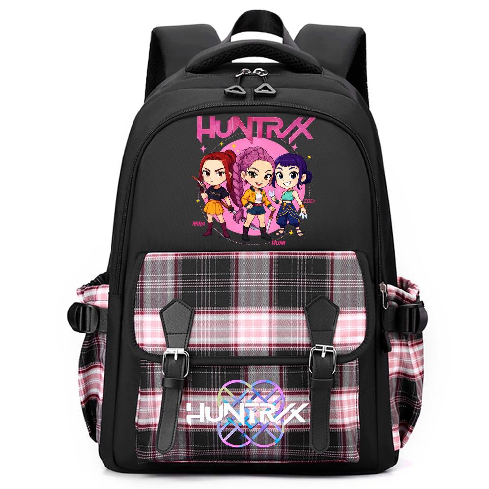 K-Pop Printed Large Capacity Backpack for Teenger Student Girl Boy Schoolbag Bookbag Women Large Capacity Waterproof Travel Bag Kid Gift Rucksak