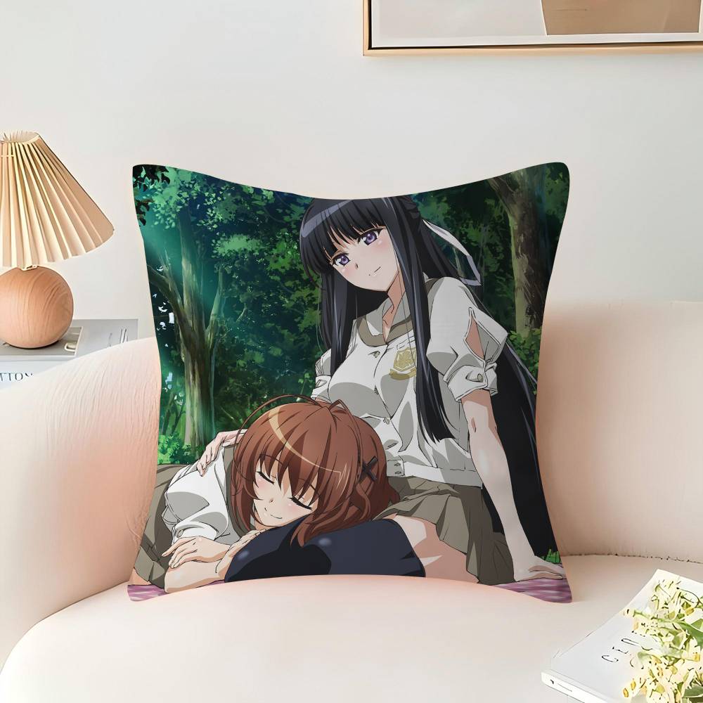 Anime Y-Yosuga no Sora Kissenbezug Sofakissenbezug Heimzimmerdekoration Kindergeschenk