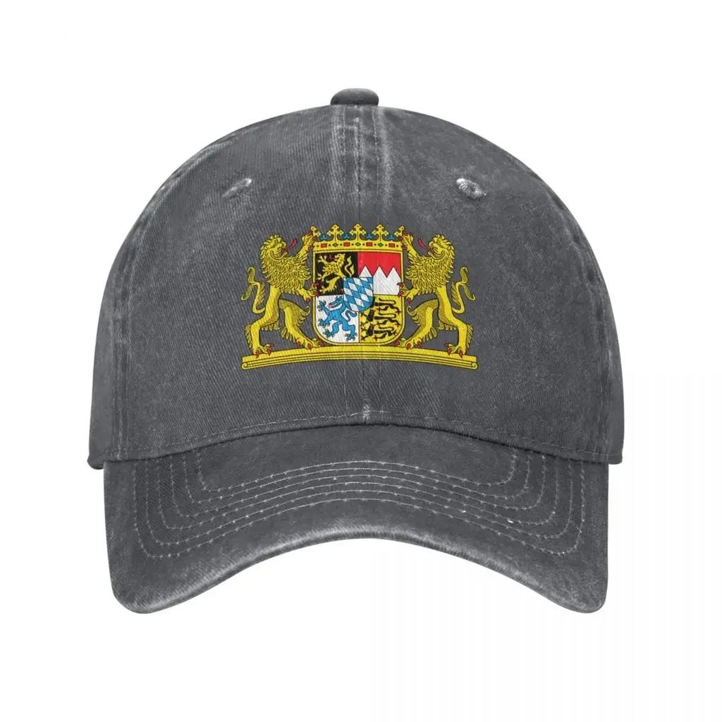 Bavaria Coat of Arms Baseball Cap Christmas Hat Mountaineering Trucker Hats For Unisex WoUnisexs