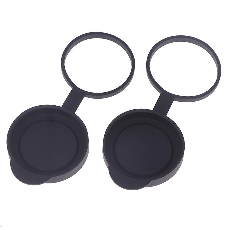 Ochranné gumové krytky objektivu dalekohledu 42 mm/50 mm Kryt okulárové čočky dalekohledu Kryt teleskopu Ochrana čočky