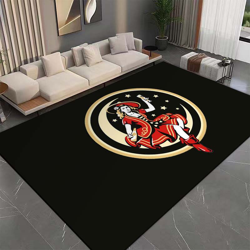 15 Size Genuine Draft M-Miller Pattern Rug Bedroom Living Room Bathroom Mat Creative Door Mat Area Rug Beer Bar Decor Carpets