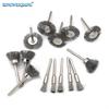 Wire Brush Bowl Type Grinding Head - Electric Rust Removal, Burr Polishing with Copper Wire Wheel