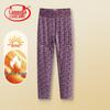 Women's High Waist Fleece-Lined Warm Cotton Pants
