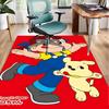 Floral Milk Celebration  Office Rug Chair Mat, Game Carpet, Suitable for Front Door, Bedroom, Living Room, Desk, Holiday Gift