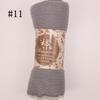 Muslim Women Solid Color Scarf Shawl Cotton Crinkle Hijab