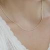 Women's Daily Accessory Sari Ball Chain Necklace