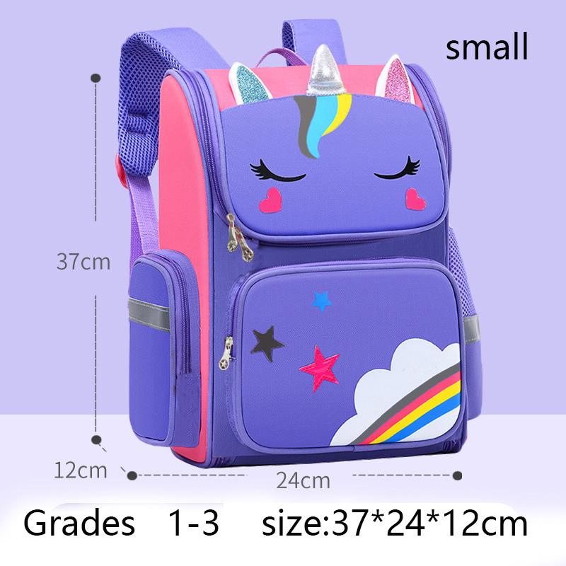 Kinderrugzak voor Meisje Eenhoorn Kinder Boekentas Regenboog Ogen Schooltas Tiener Meisje Rugzak voor Reizen Waterdicht Mochilas