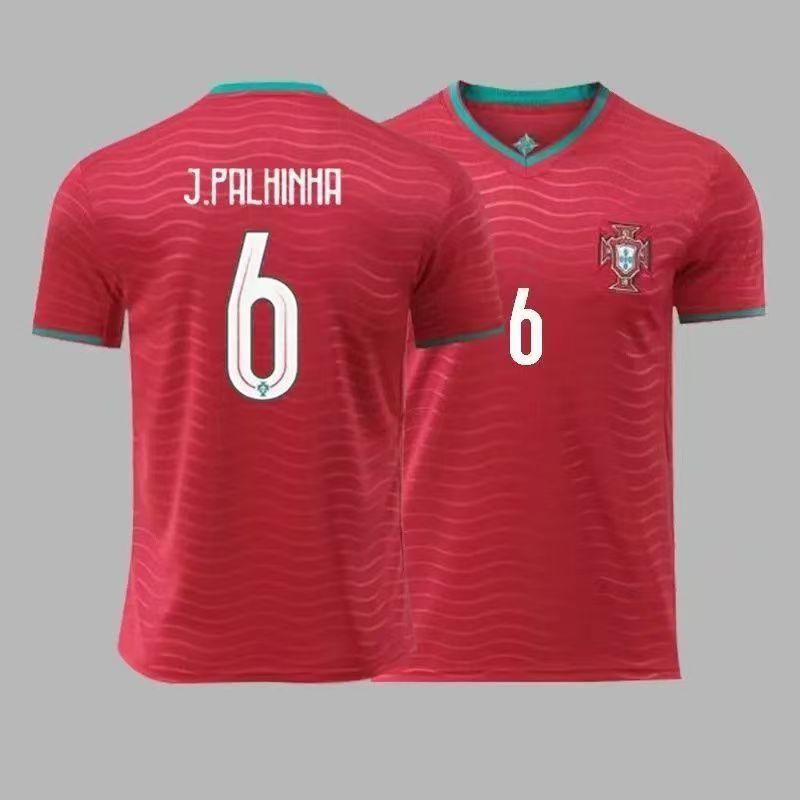 2026 World Cup Portugal Home and Away Jersey No. 7 Felix B Fei B Seat Football Jersey Fan Version