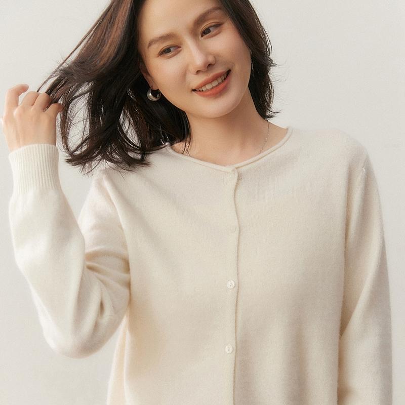 Qinghe 100% Pure Cashmere Women's Sweater - Ultra Soft Luxury Winter Pullover