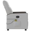 Massage Chair Cloud Grey Fabric