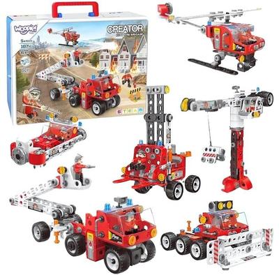 Woopie Creator City Fire Brigade Building Blocks Constructor