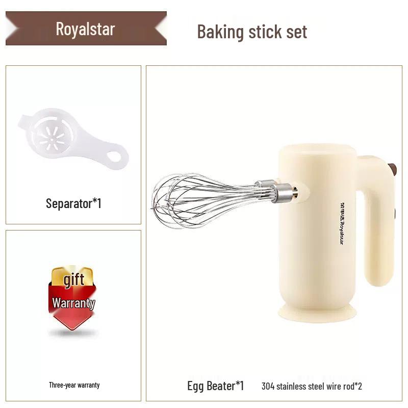 Rongshengda Electric Egg Beater & Whisk - Cake Mixer & Cream Whipping Machine