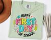 Happy First Day of School Comfort Colors® Shirt and Kids Tshirt