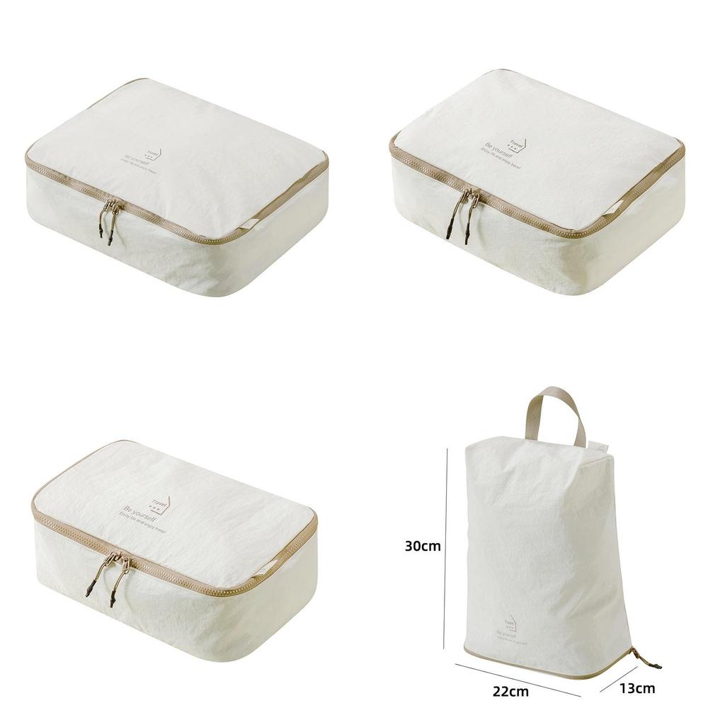 Tasilon Travel Packing Cube Set With Waterresistant Material For Suitcase Organization And Storage