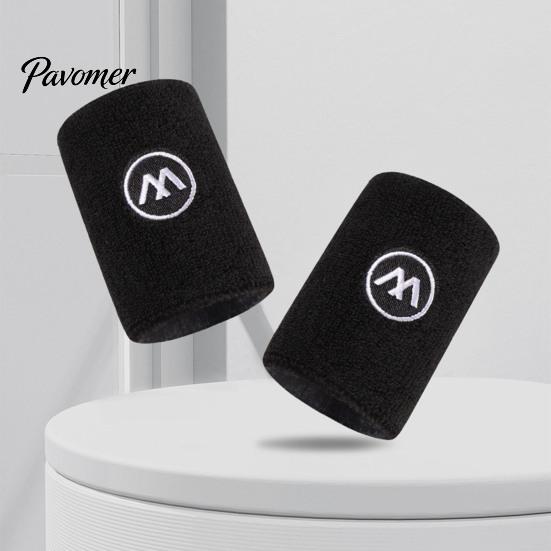 Sweatbands 1 Set Sports Sweat Bands Sweat-absorbing Quick-drying High Elastic Nylon Cloth Wrist Running Wristband Guards Protection Super Soft