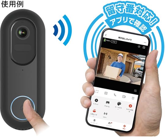Kashimura Call Camera Waterproof/Can Be Installed Anywhere KJ-198