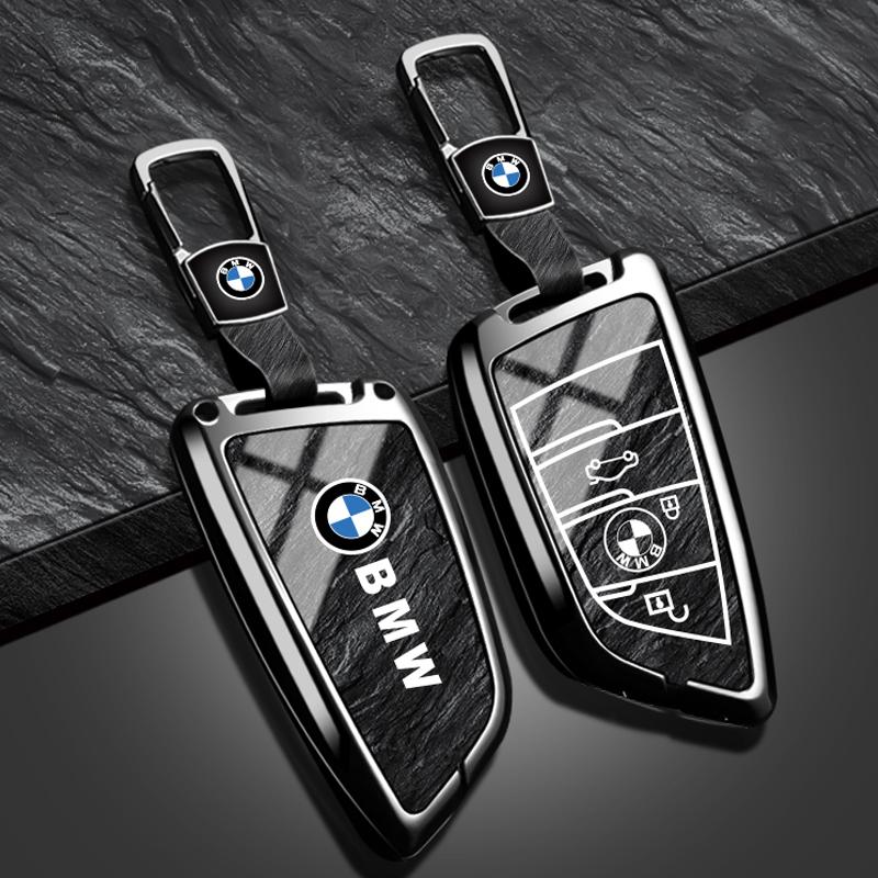 BBJX7 Zinc Alloy Car Key Case Cover Bag for BMW X1 X3 X4 X5 F15 X6 F16 G30 7 Series G11 F48 F39 520 525 F30 118i 218i 320i Accessories