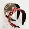PROLY New Fashion Women Headband Center Knot Vintage Folk-custom Hairband Bohemia Turban Wide Side Hair Accessories