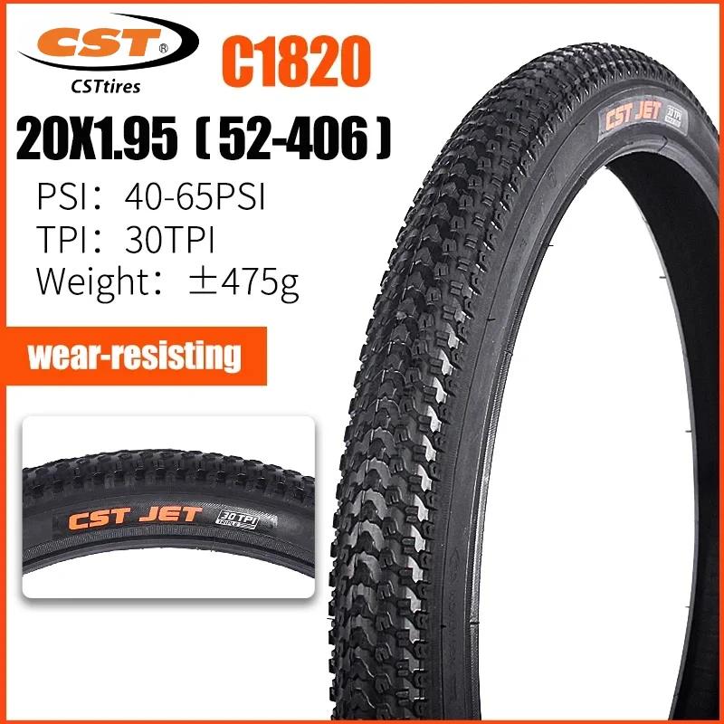 CST Mountain Bike tires C-1820 C-1446 Wear-Resistant 20 24 26 27.5 29inch 1.75 1.95 2.1 Bicycle Outer Tyre C1820 20X1.95