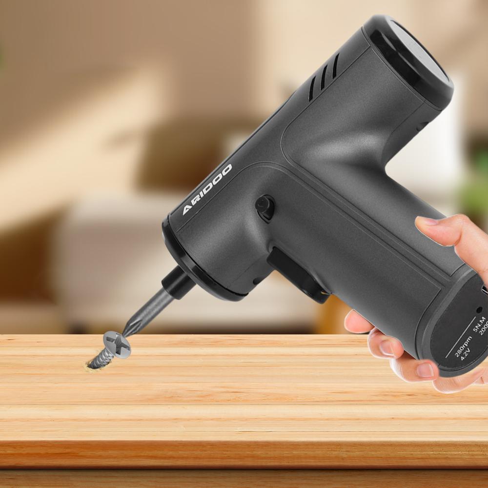 4.2V Electrical Screwdriver Set USB Rechargeable 2000mah Adjustment Power Dril Multi-function Disassembly Torque Repair Tool Kit