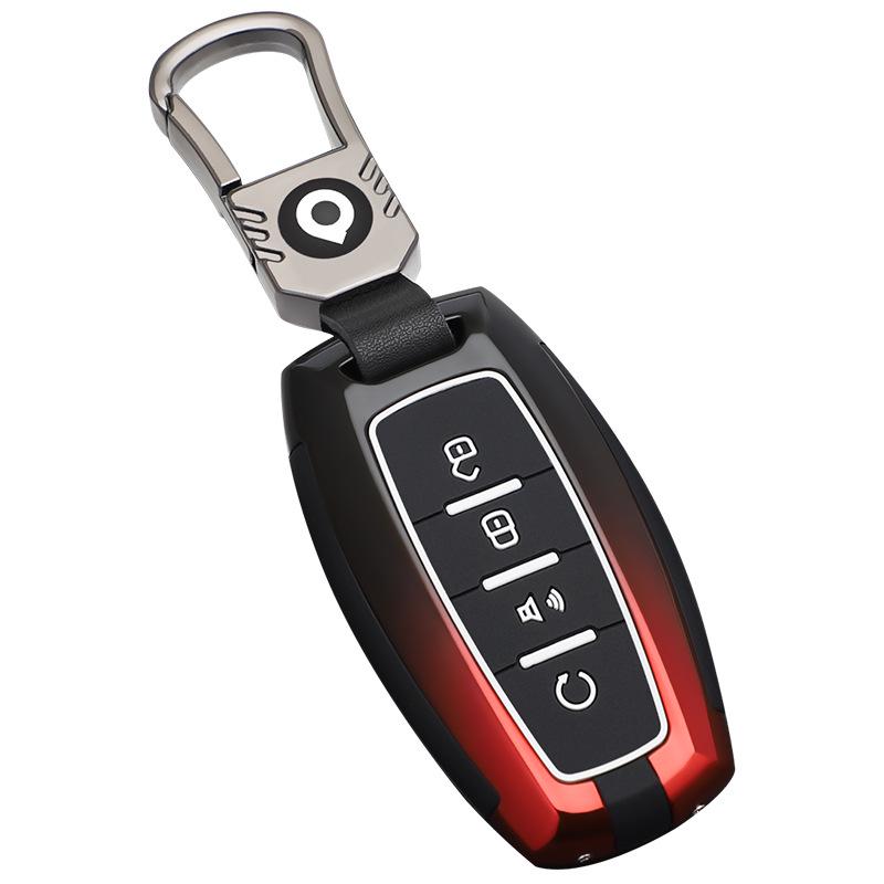 Stylish Great Wall Cannon Key Cover: Customized Car Key Bag with Buckle for Remote Shell Personalization.