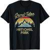 Vintage Retro Grand Teton Tee - National Park T Shirt T-Shirt