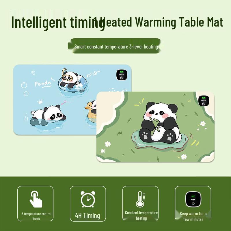 OIMG Panda Heated Desk Pad