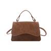 Hand-held Single-shoulder Crossbody Large-capacity Casual Fashionable Texture Small Square Bag