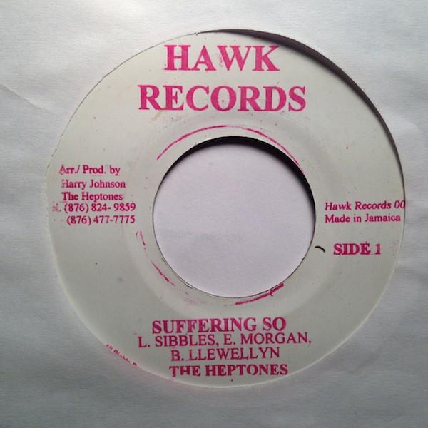 

7inch Record HEPTONES - Suffering So NONE Hawk Records Jamaica Reggae, Ska & Dub Used