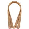 Durable 2pcs Bag Straps 60cm Length PU Leather Shoulder Bag Strap With Rivets Replacement Bag Accessories DIY Projects