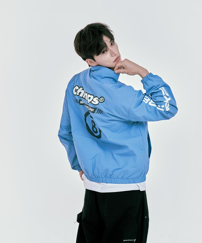 Born Champs Explore Windbreaker Jacket B24Ft01Bl