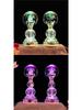 Seven-Color Eternal Buddhist Lotus Offering Lamp
