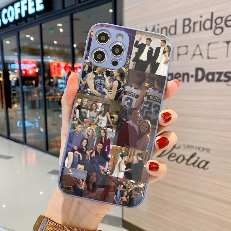 

Чехол для телефона One Tree Hill Tv для iPhone 14 13 12 11 Pro Max X XR XS 8 7 Plus, цветное жидкое стекло iPhone 11 Pro Max