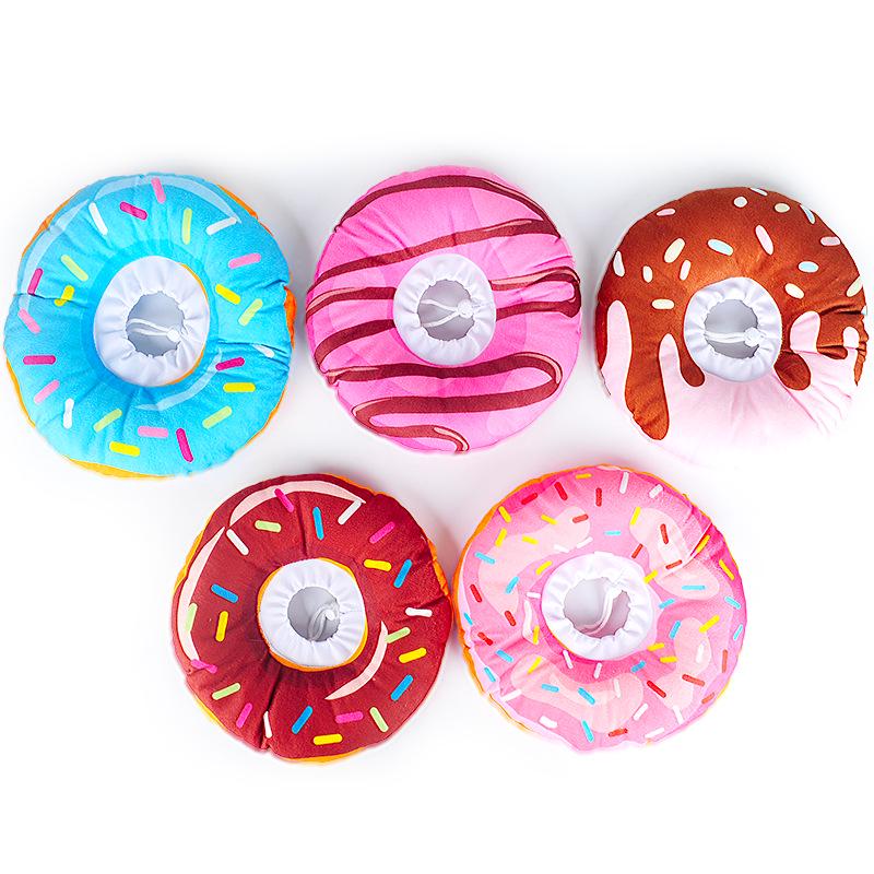 Soft Donut Anti-Bite Pet Collar for Dogs, Cats, and Rabbits