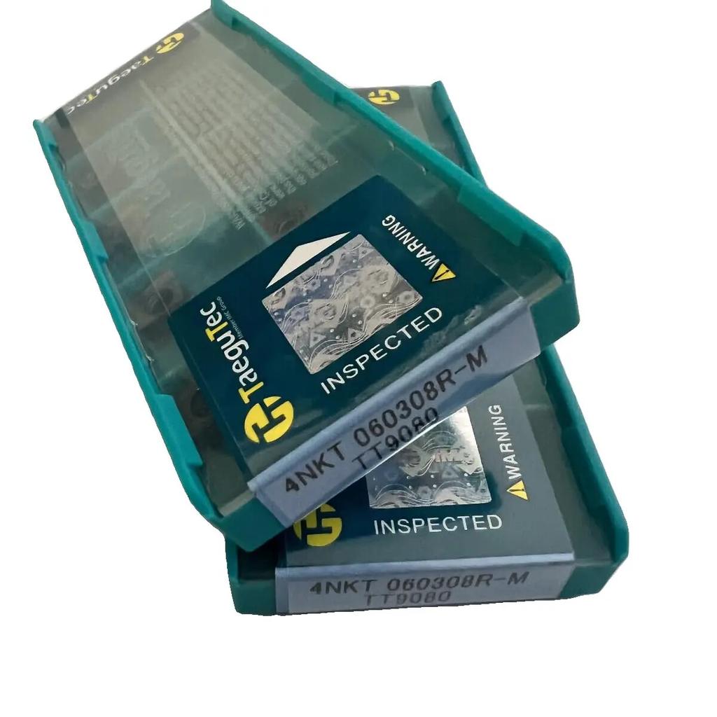 TaeguTec / 4NKT060308R-M TT9080 /Original Genuine CNC Alloy Blade 10 PCS