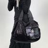 Street Sequins Trendy Cool Shoulder Bag Large Capacity Retro Personality Tote Messenger Bag