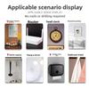 Wall Hooks Adhesive Mounting Acrylic Nodrill Strong Hold For Home Organization