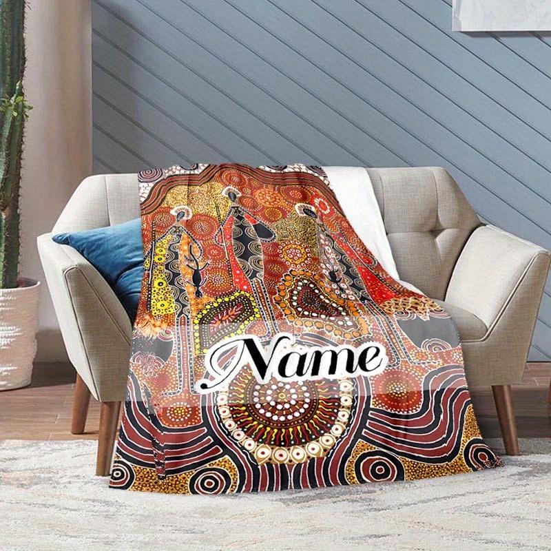 People Customize Your Name Blanket Warm Comfortable And Soft Blankets Are Suitable For Home Lunch Break Blanket Office Sofa Sofa Gift To Relatives And