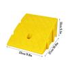 Plastic Curbs Slope Heavy Rubber Curbs Slope Automotive Car Slope for Driveway Sidewalks Step Wheelchair Strollers