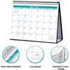 2026 Desk Calendar - Desk Calendar from January 2026 - December 2026, 10" x 8.3" Calendar Desk, 12 Months Standing Flip 2026 Desktop Calendars