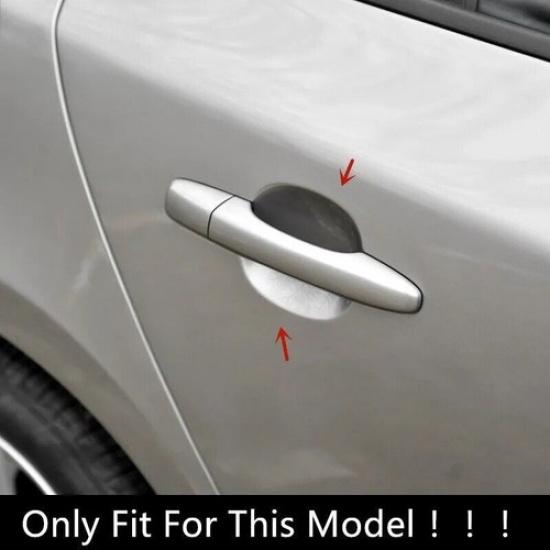 Outer Door Car Handle Decoration Frame Trim Cover Sticker For Volvo S60 V40 V60