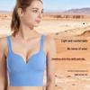 3D Shockproof Vest-Style Mid-Length Sports Bra