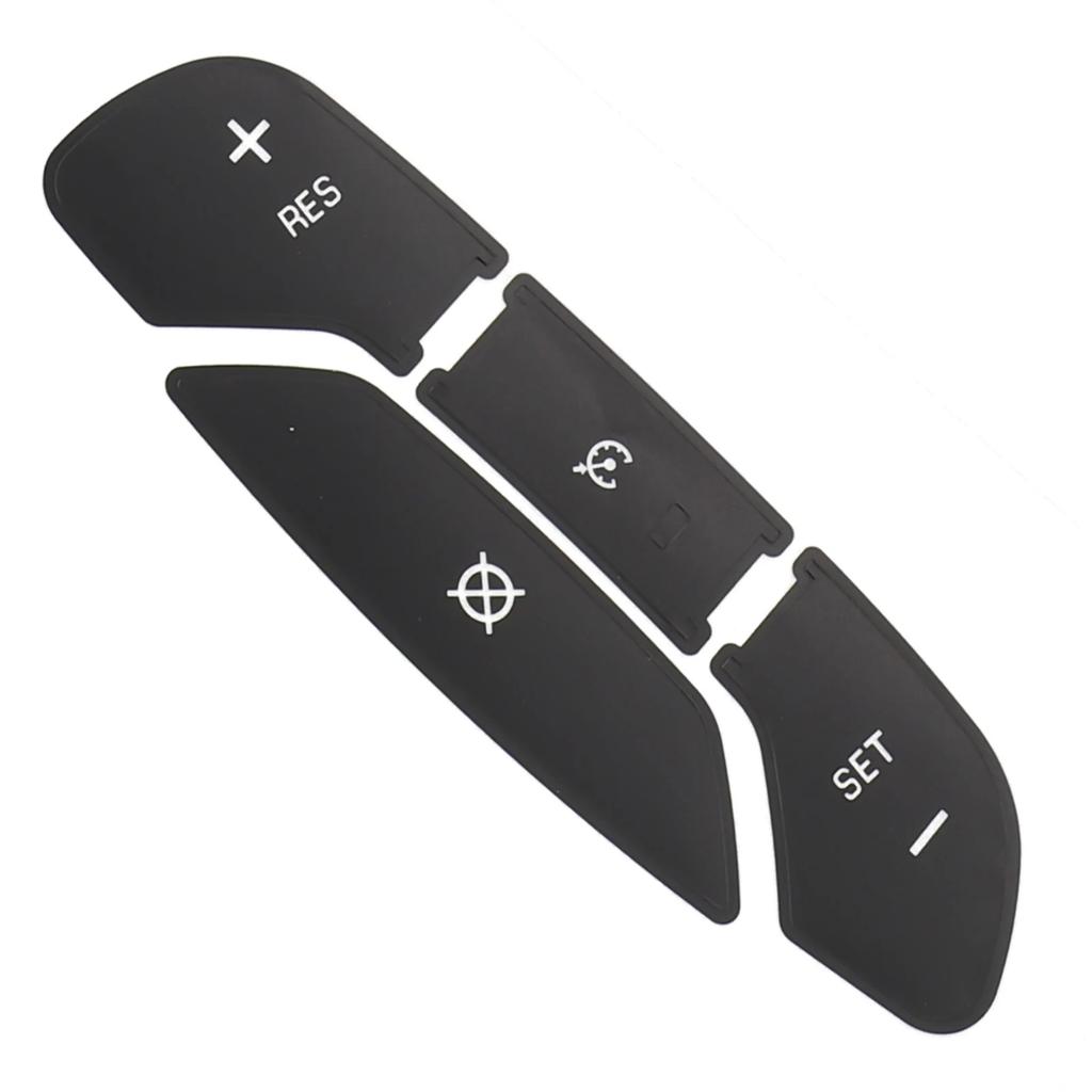 Klistremerker for rattknapper Plug and play erstatning 1 stk svart papir plast for Tahoe for Yukon 2007 2014
