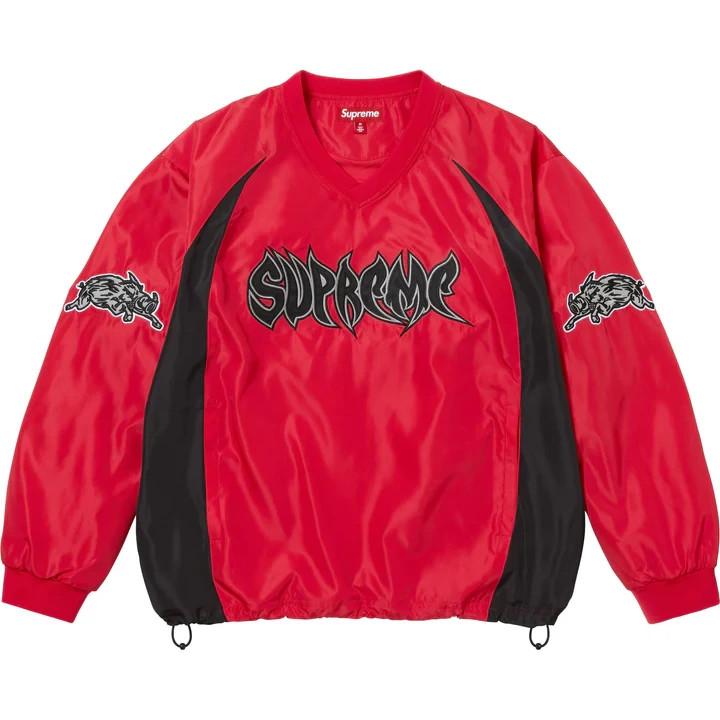 Свитшот Supreme Warthog для разогрева Красный M